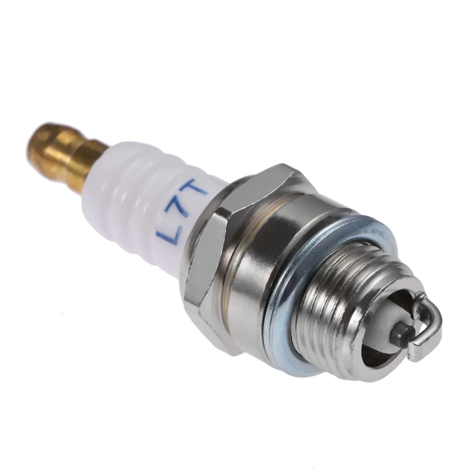 2Pcs L7T 2 Stroke Engine Spark Plug Engine Accessory Replace for Chainsaw Brush Cutter Garden Lawnmower Strimmer Trimmer Parts