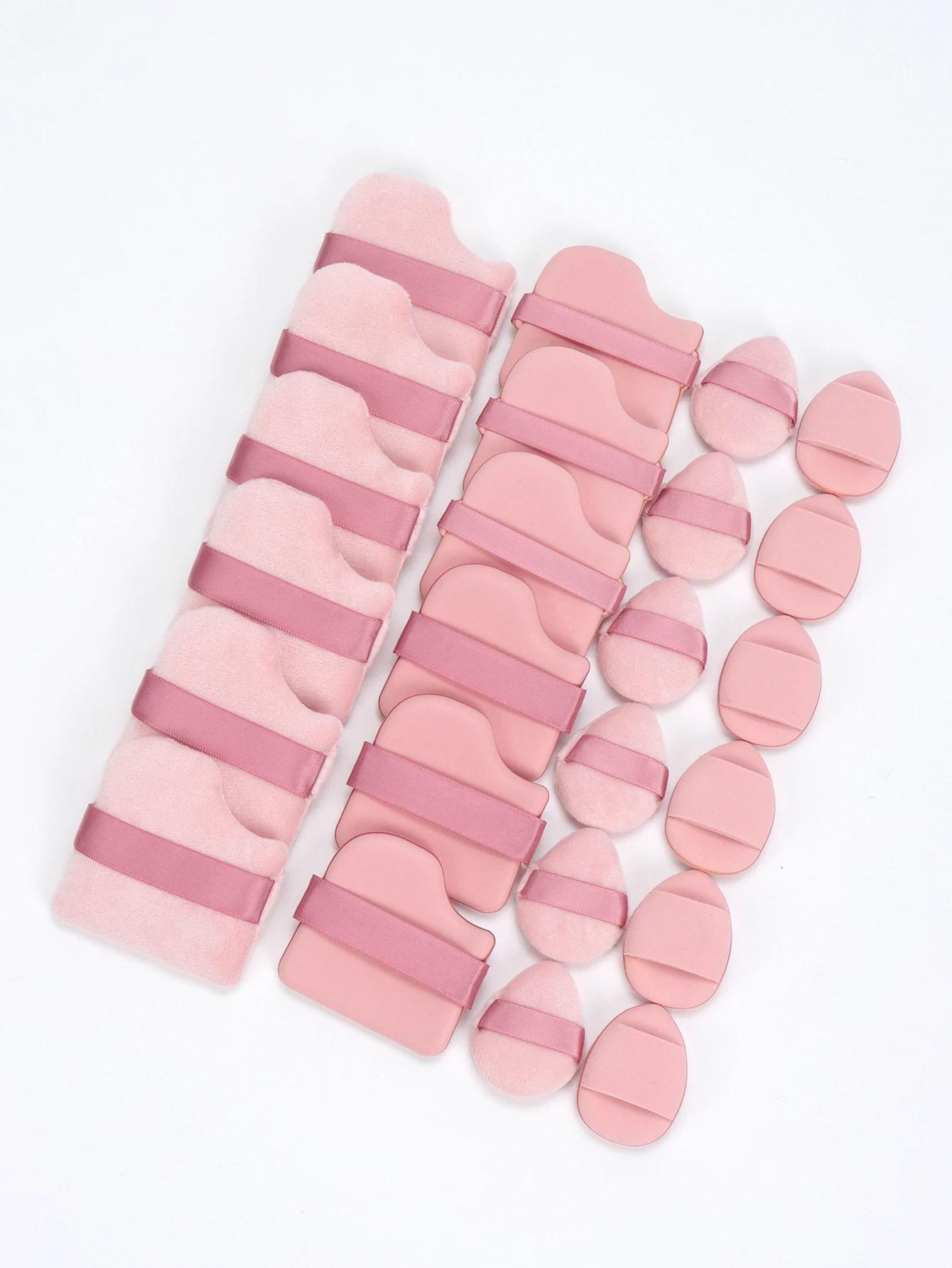 Description Picture 4 of itemCotton Triangle + Makeup Sponge 24 Packs, It Becomes Bigger When Exposed to Water, Does Not Contain Latex, and Is Suitable for a