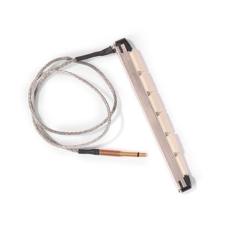 Acoustic Guitar Bridge Saddle Rod Piezo Metal Rod Folk Guitar Pickup Stick  Stringed Instruments Replacement Parts