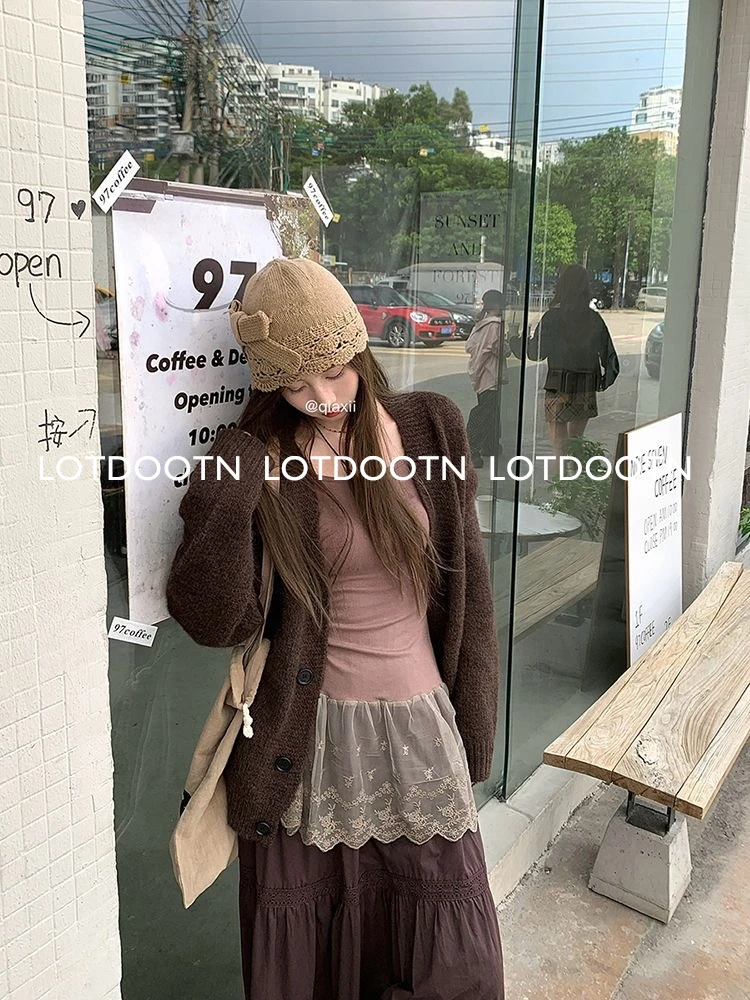 LOTDOOTN Korean Sexy Tank Tops Women Harajuku Lace Patchwork Sleeveless Camisole Vintage Y2k Fairycore Tops Fashion Streetwear 2