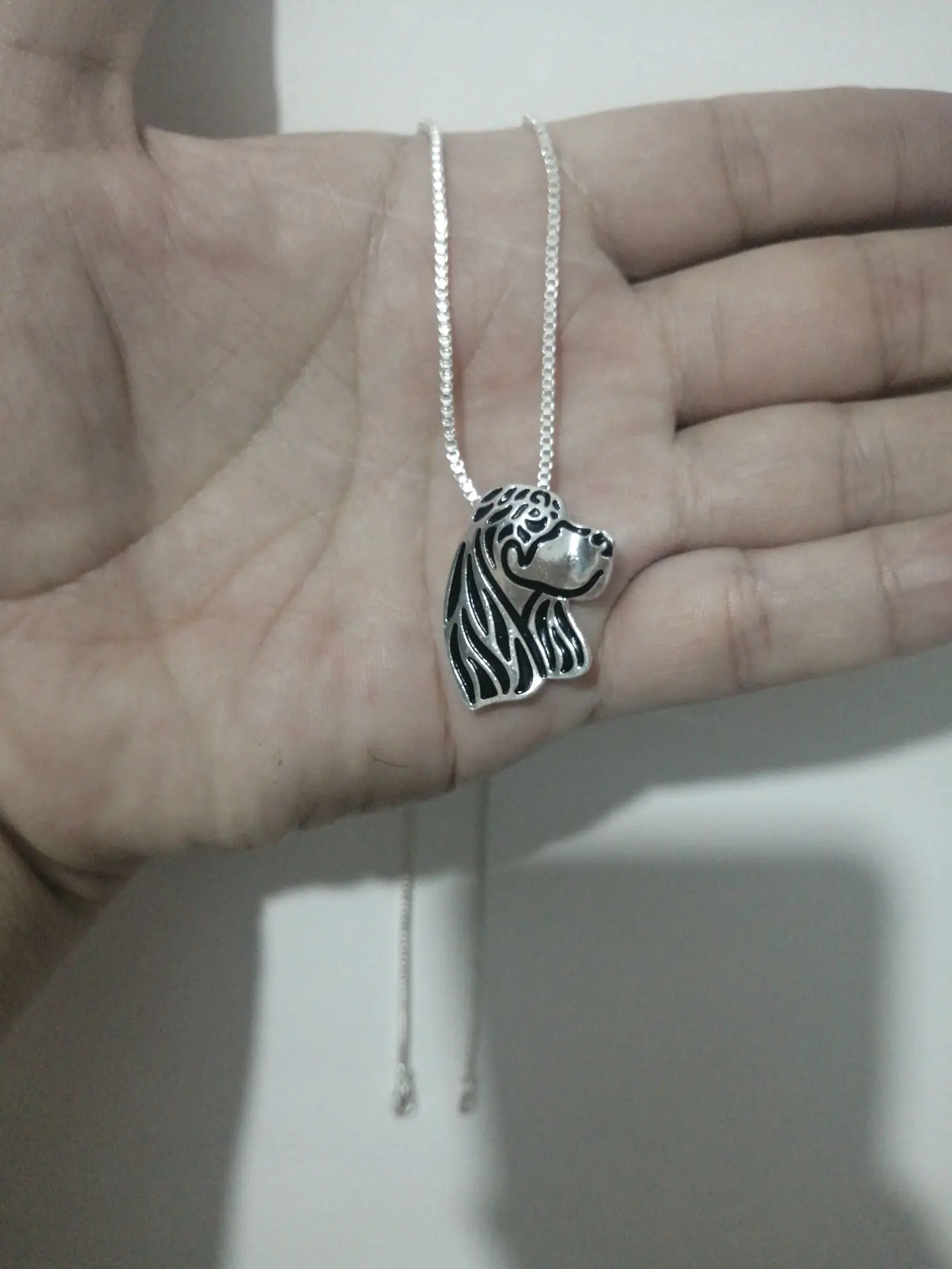 

Женское Ожерелье с кулоном Gordon Setter, золотистое и серебристое ювелирное изделие