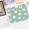 New design floral daisy Rubber Small Desktop Desk Mat Kawaii Gaming Accessories Students Writing Pad Padmouse Desk Play Mats 3