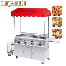 Mobile Multifunctional Street Food Snack Car Machine/ Fast Food Van / Electric Food Truck