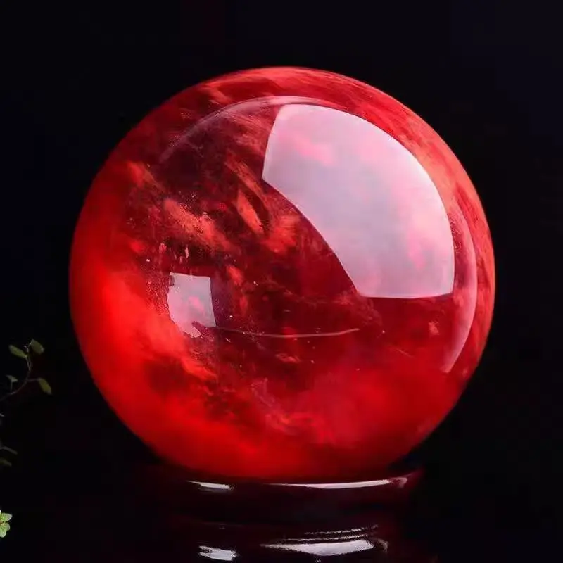 60-200MM Natural white ， Pink，yellow Quartz Ball Smelting Sphere Healing Crystal Balls For Meditation divination Home  Decoratio 4