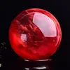 60-200MM Natural white ， Pink，yellow Quartz Ball Smelting Sphere Healing Crystal Balls For Meditation divination Home  Decoratio 4