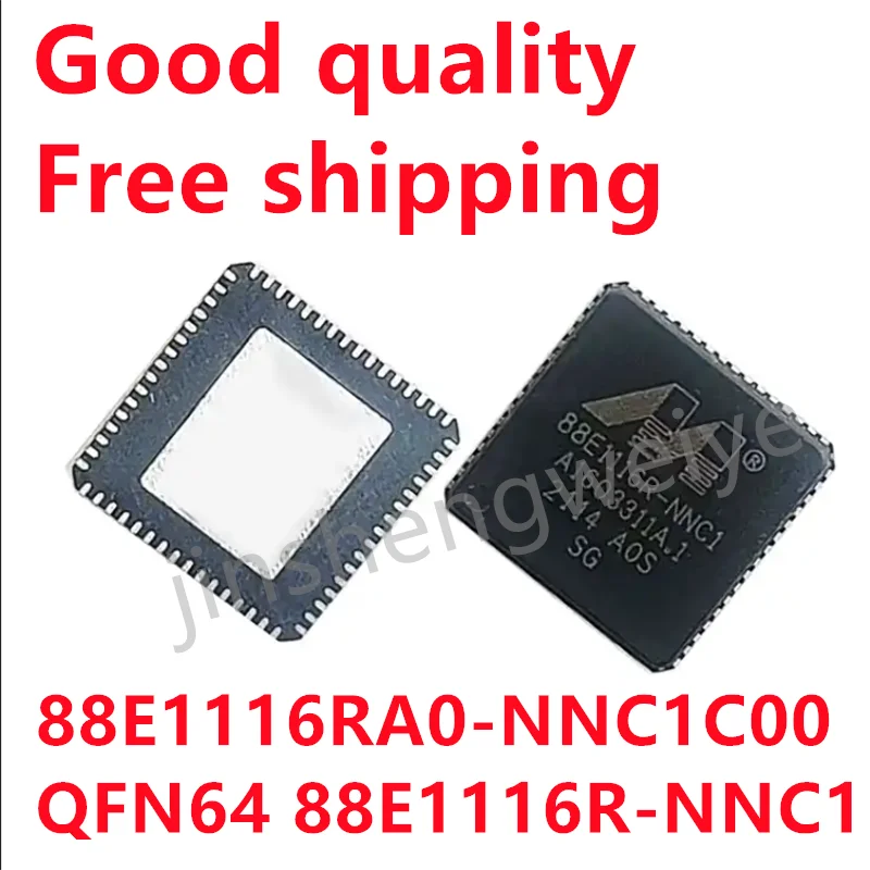 

(1~10PCS) 88E1116RA0-NNC1C00 88E1116R-NNC1 QFN64 Ethernet Chip Brand New Good Quality Free Shipping