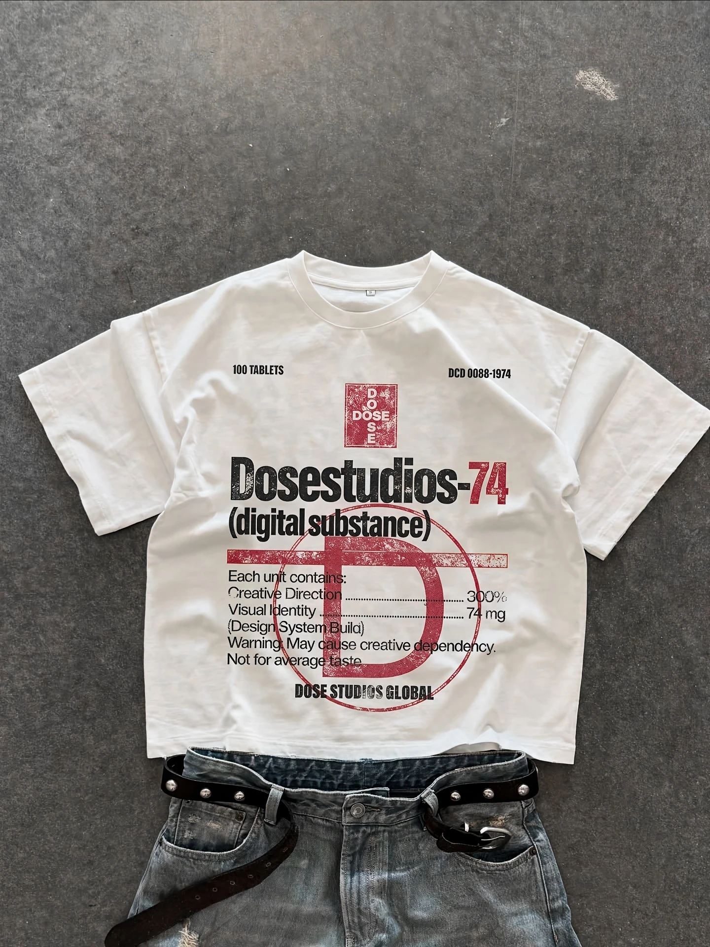 Streetwear Unisex T-Shirt, Kurzarm-Crop-Top für Männer und Frauen Hautfreundlich, Figurformendes Oberteil Y2K Vintage Grunge-Print