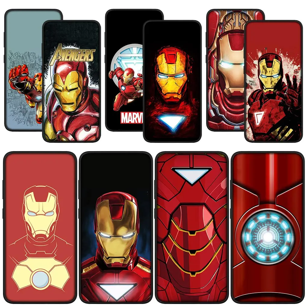 Ironmans M-Marvels Irons Man Per Oppo A17 A15 A16 A17K A16K A53 A54 A57 A78 A79 A58 A38 A98 A94 A92 A72 A52 A96 A74 A95 Case