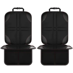 Universal Waterproof Non - Slip Car Seat Protector with Storage Pockets - Child & Pet Friendly, Anti - Scratch & Stain Resistant (2PCS)
