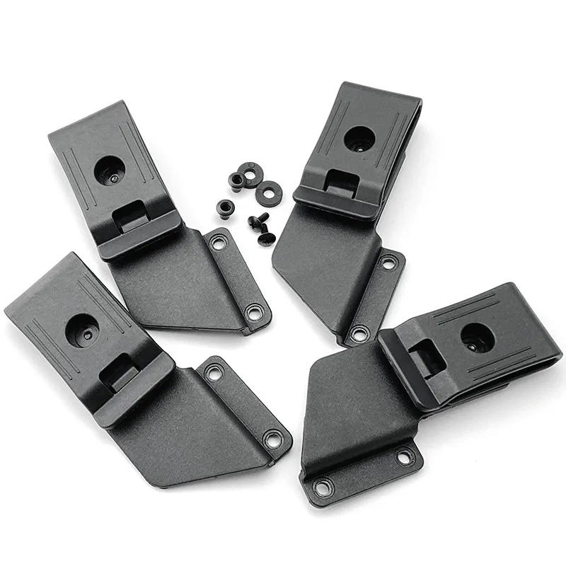 

Вращающийся на 360 ° K зажим для ношения на открытом воздухе Инструмент Тактический держатель для ношения на ремне зажим для ношения в ножках KYDEX карманные звенья аксессуары с винтом