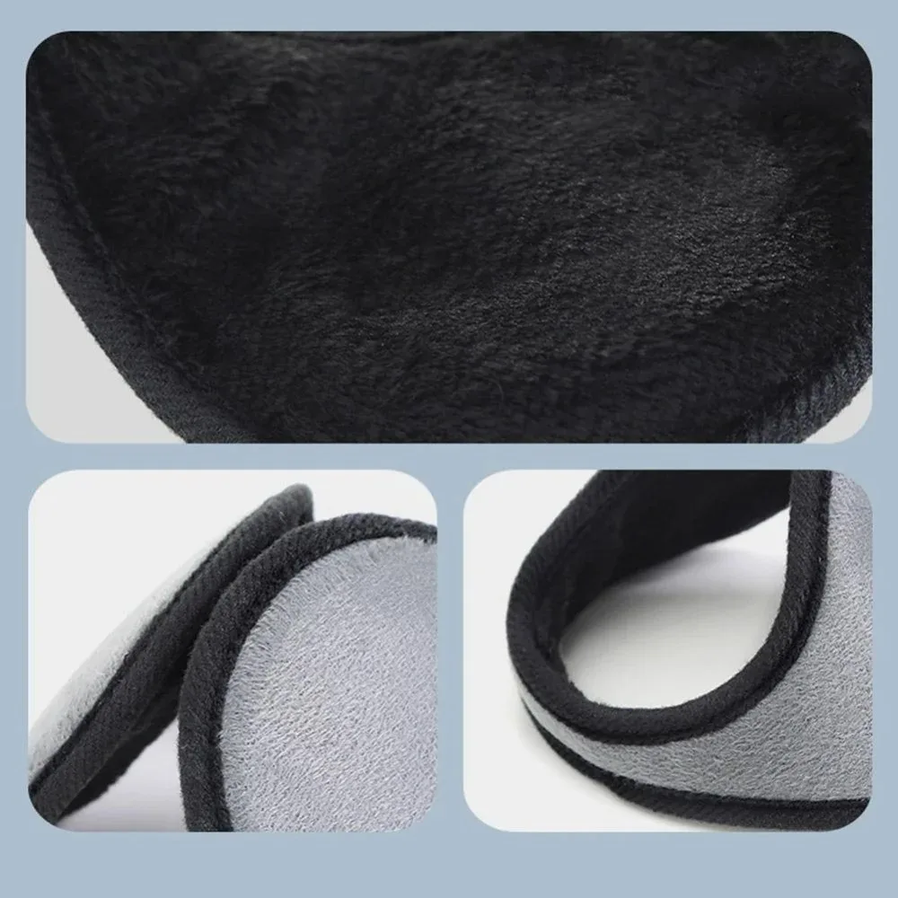 Unisex Headphones Earmuff Outdoor Cycling Ear Protector Winter Fleece Plush Earwarmers