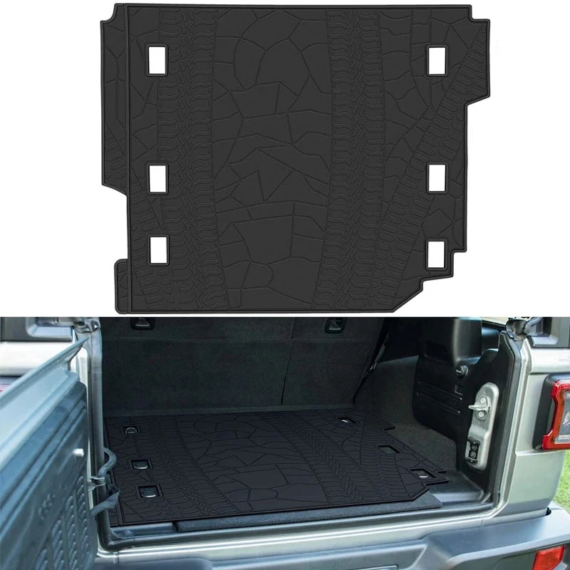 TMCargoMatsOdorlessRubberCustomfor20182022JeepWranglerJL