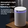 5L Large Capacity Double Spray Air Humidifier Usb Desktop Home Silent Bedroom Office Night Light Digital Display Humidifier 4