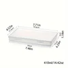 1pc Butter Cheese Storage Box, Portable Refrigerator Fruit Vegetable Fresh-keeping Packaging Box, Transparent Cheese Container 5