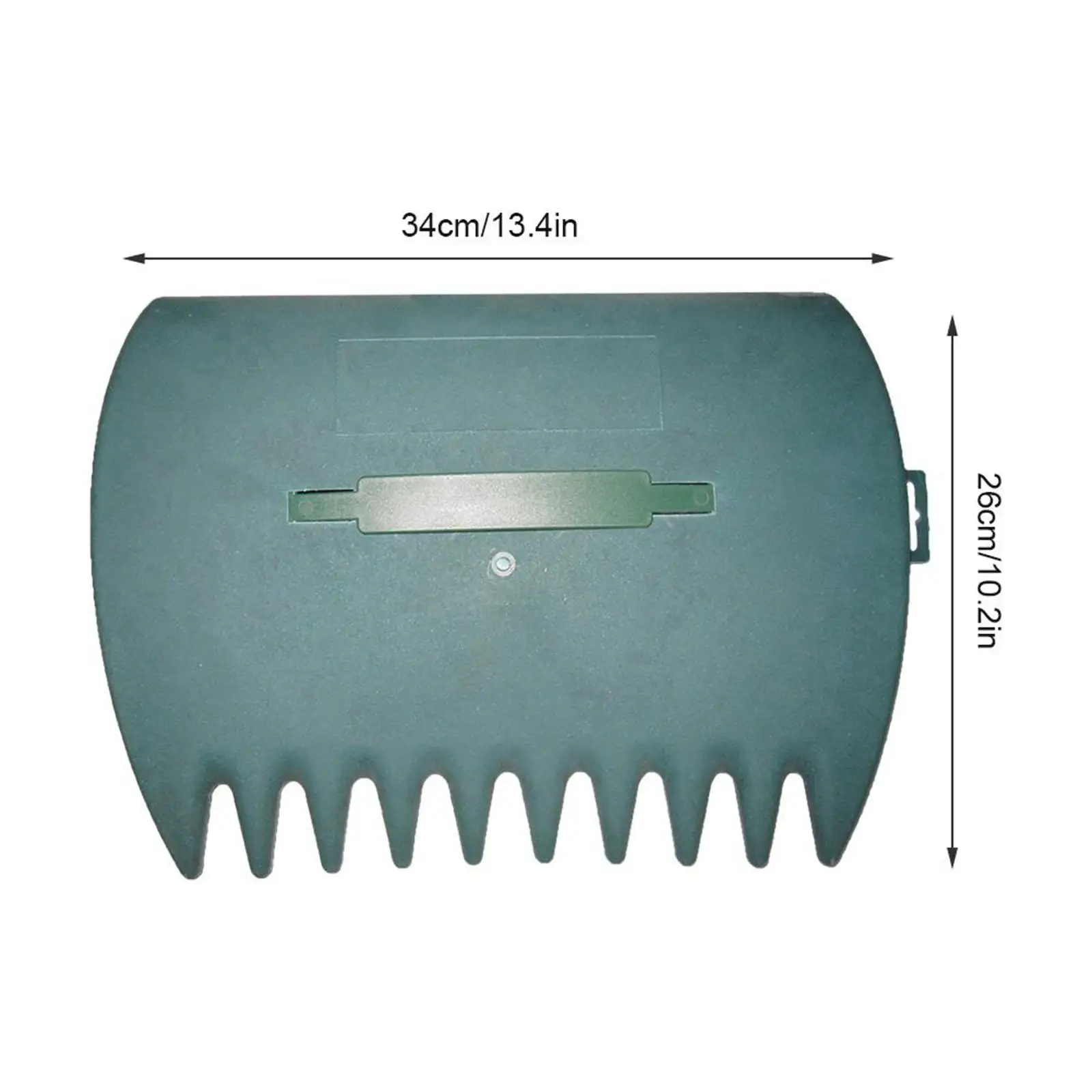 Hand Rake Lightweight Leaf s Hand Rakes Hand Held Rubbish Pick up For Trash Grass Clippings