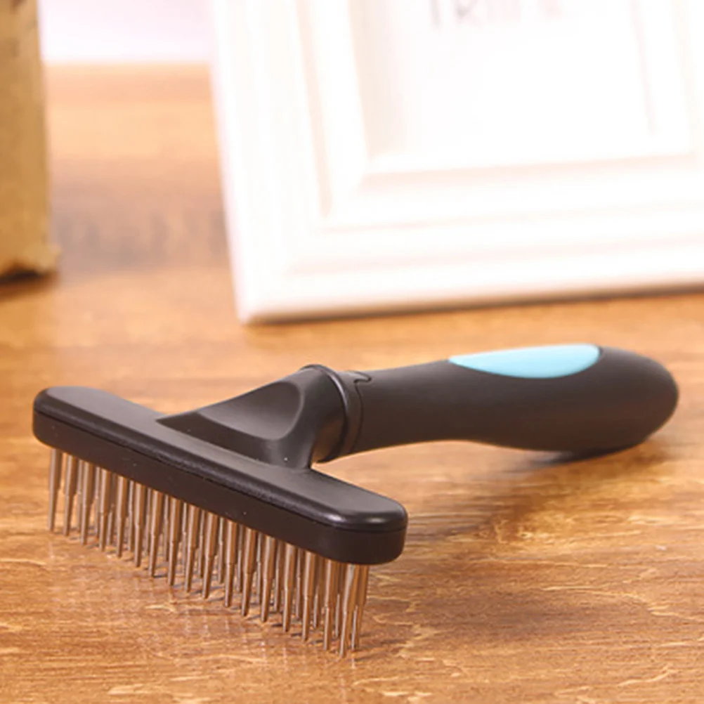 

Pet Hair Brush For Dogs Dematting Comb Cleaning Rabbit Shedding Grooming Broom Removal Rake