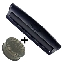 

110mm Cigarette Rolling Machine Cone Joint Plastic Manual Tobacco Maker Roller with 63mm Acrylic Grinder Smoking Accessories