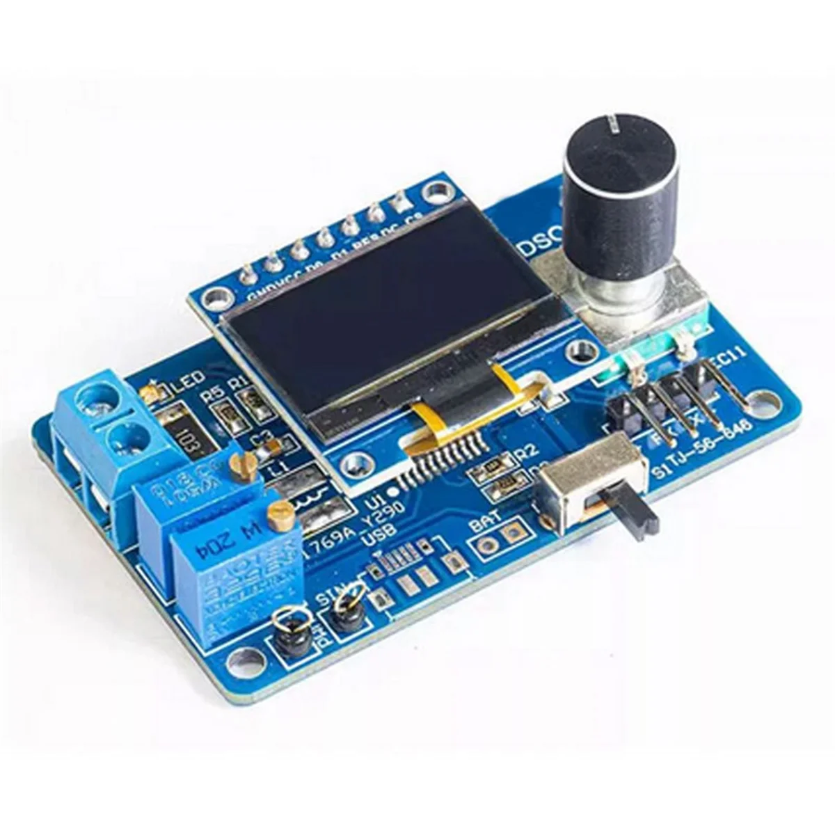 DIY Mini Digital Oscilloscope Kit STC8K8A Microcontroller Microcontroller Electronic Training Welding Practice Parts images - 6