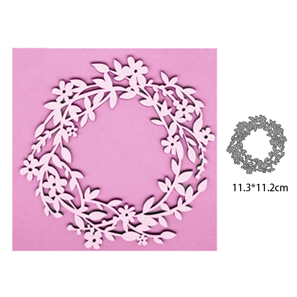 

Metal Punching Knives Flower Card Making Cutting Die Scrapbook Slimline Die Cut Mold Template for Paper Craft