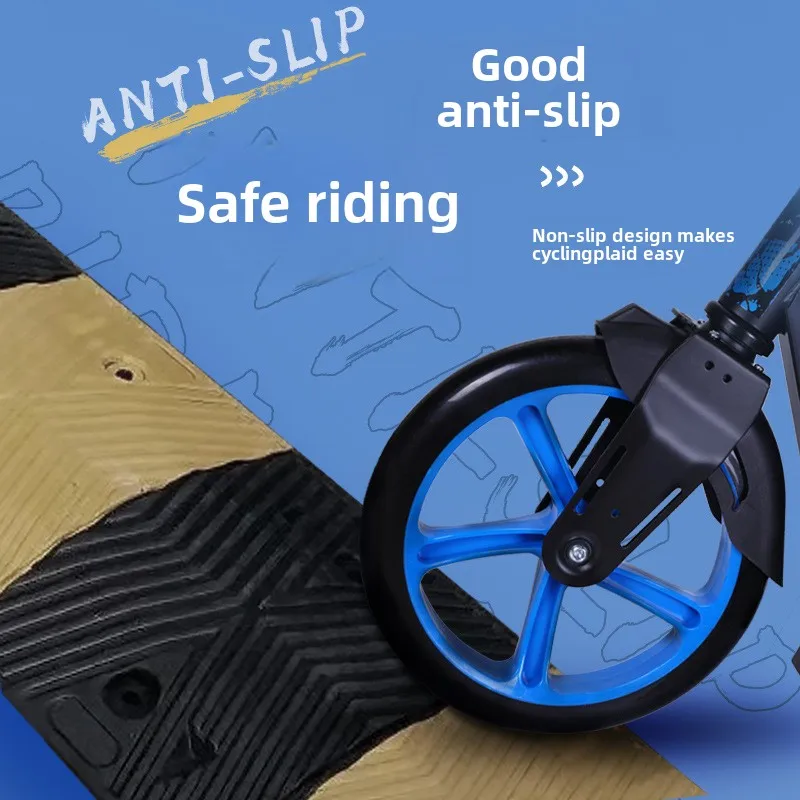New Youth City Oversized Two-Wheel Foldable Scooter City Work Campus Scooter