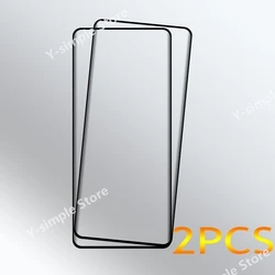 Premium 3D Curved Shockproof Tempered Glass Screen Protector - Upgrade Edition - Oneplus 12R (2 Glass)