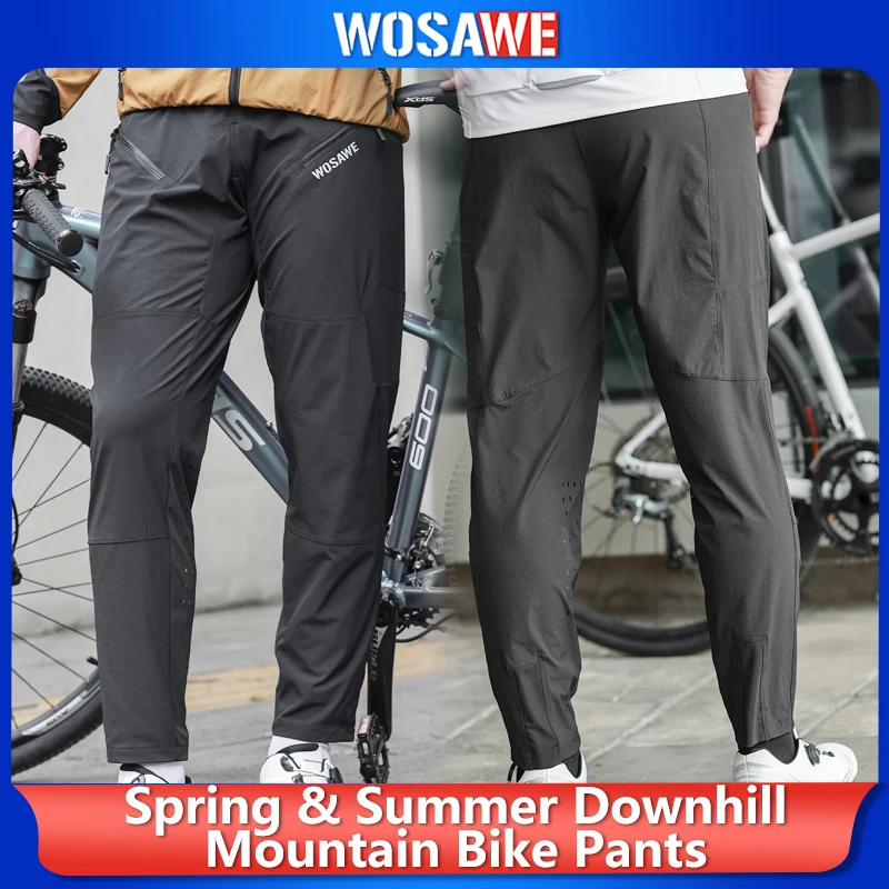 WOSAWE 남성용 오토바이 바지 여름 모토크로스 의류 오프로드 BMX AT..
