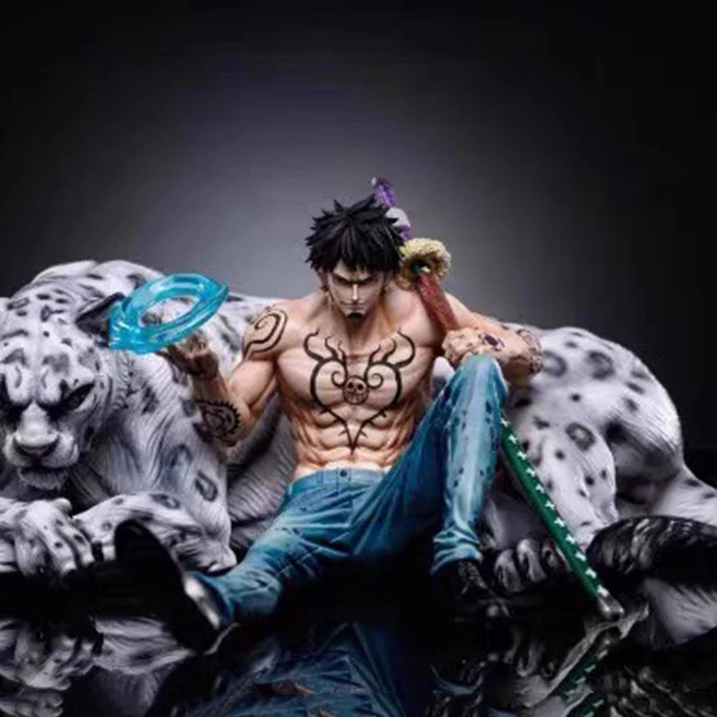 Trafalgar Law One Piece Figures Bt Bear Monster Trafalgar D. Water Law Action Figures Pvc Anime Collection Model Toys Gifts