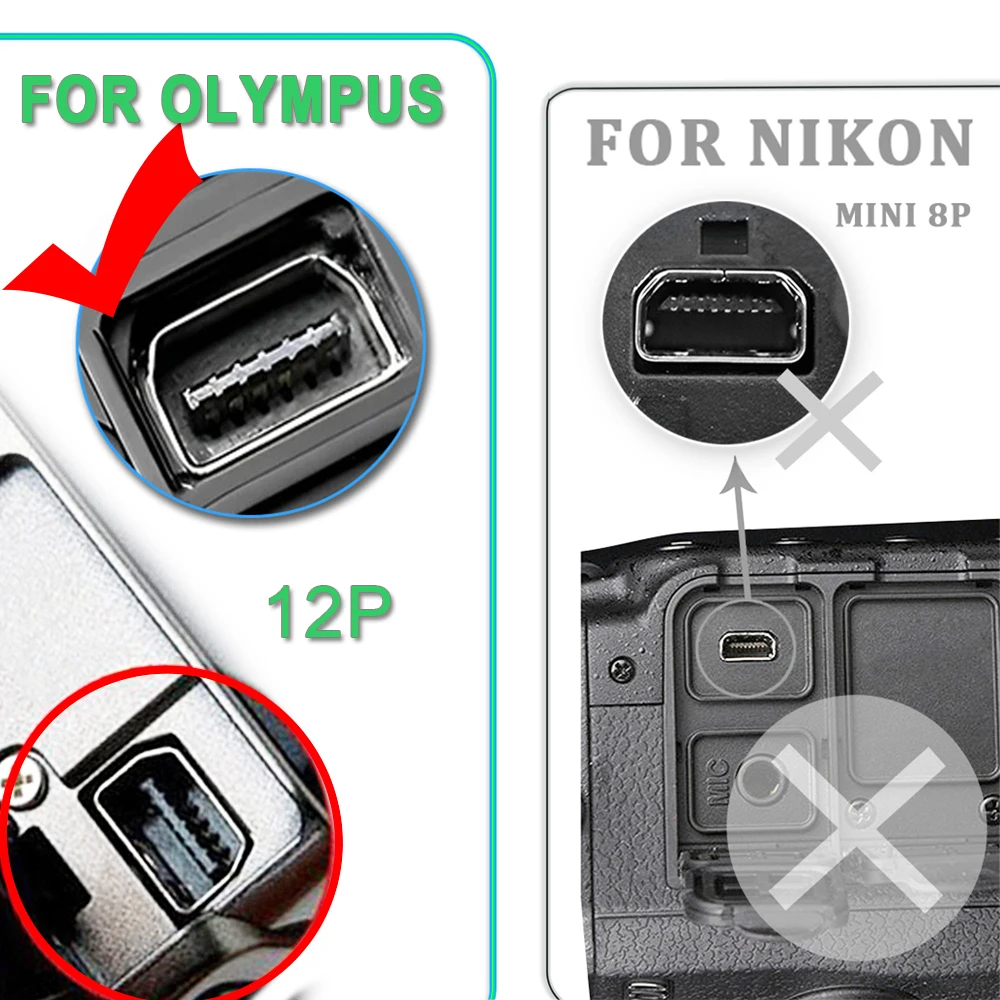 オリンパスカメラ USB データコード CB-USB6 12Pin ケーブル E