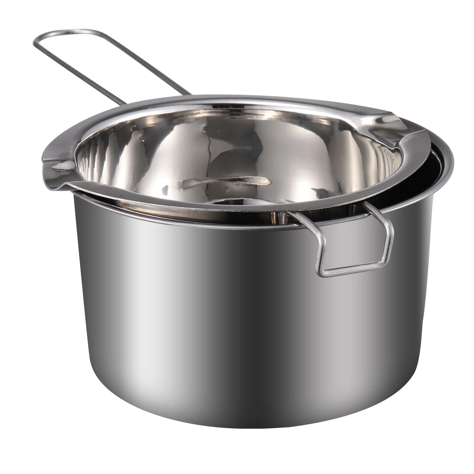 

Double Boiler Pot Stainless Steel Chocolate Pot Chocolate Melting Pot Chocolate Butter Candy Melting Pot Universal Wax Pot