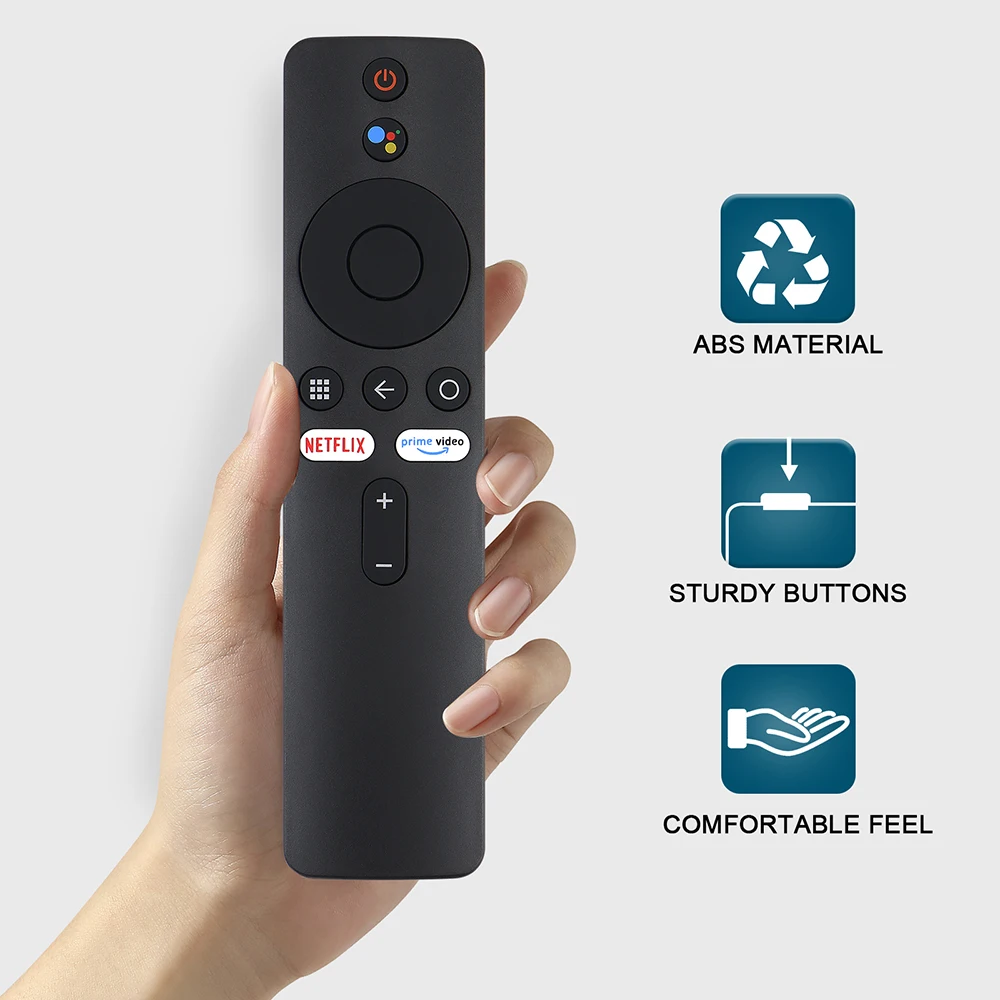 Bluetooth Voice Remote Control for Xiaomi Mi TV Stick MI Box S/4S MDZ-22-AB/24-AA Smart TV 4K Replacement