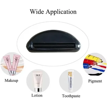 1/3pcs Multifunzione Manuale Dispenser di Dentifricio Crema Tubo Spremiagrumi Bagno Spremere Pasta Estrusione Clip Spremere Morsetto 1