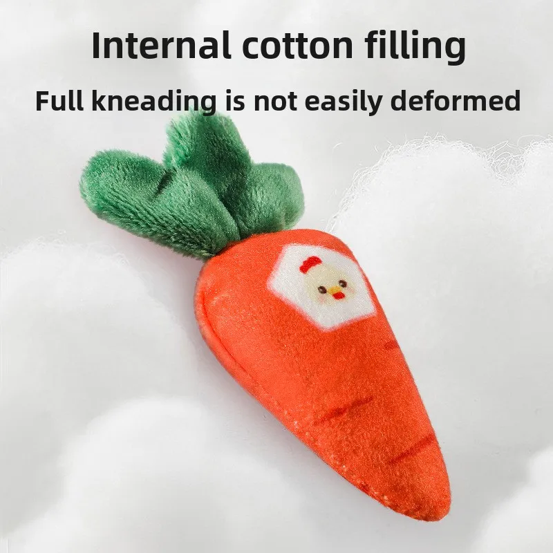 Children Pulling Carrot Puzzle Early Education Newborn Baby Toys Plush 0-1 Years Old Baby Baby Can Gnaw 6 Months 5