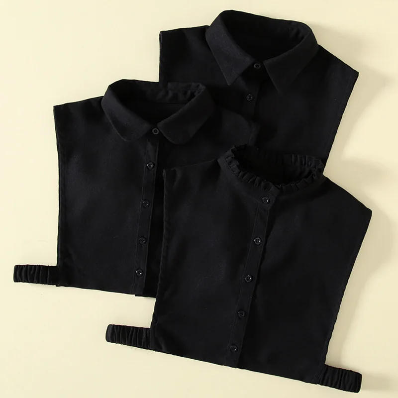 

Women Shirt Detachable Collars Pointed Lapel Blouse Tops Fake Collar Neck Collar Sweater False Collar Removable Fuax Cols