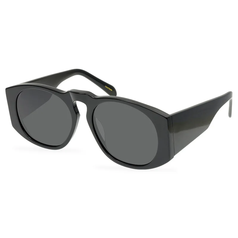 

Personalized Large Frame Sunglasses Polarized Thick Plate Men and Women Universal Sunglasses UV Protection Simple Fashion Style