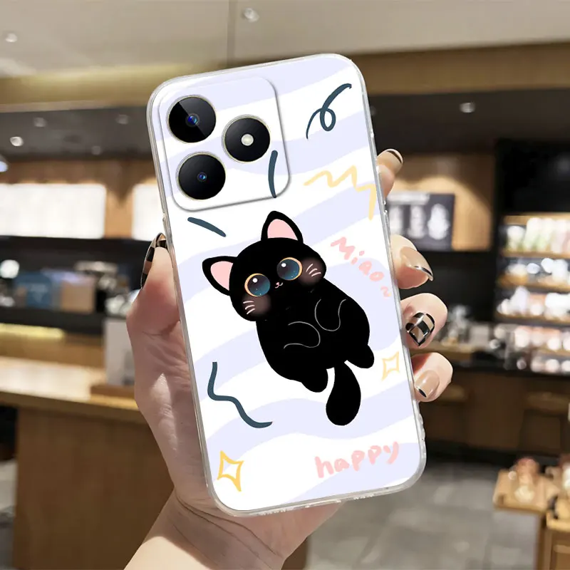 Marble Clear Shockproof Silicone Phone Case - Soft TPU Bumper