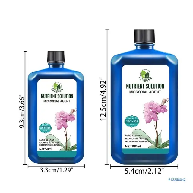 Gyors Gyökérzetű Növényi Tápanyag-Oldat Növekedés Fokozó Műtrágya-For Garden Hidroponikus Cserepes Virágbotai - Image 6