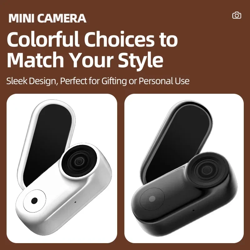 Mini Caméra Action 4K HD Lenovo – Portable & Étanche