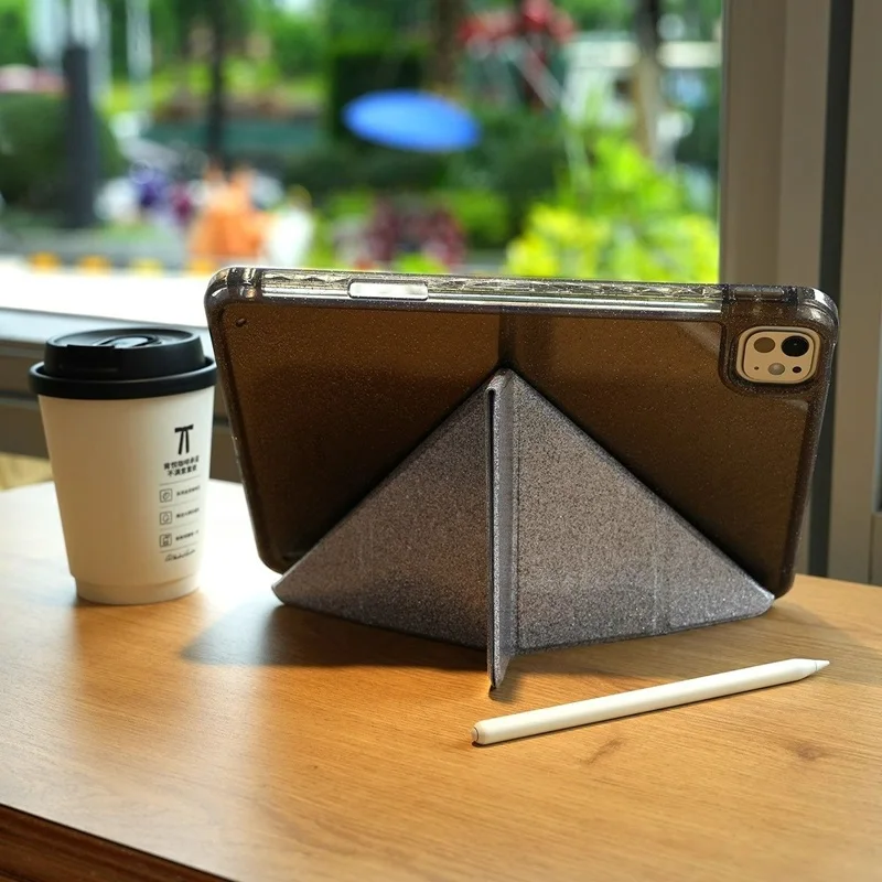 Glittering Sparkly Multi-Angle Stand Smart Cover