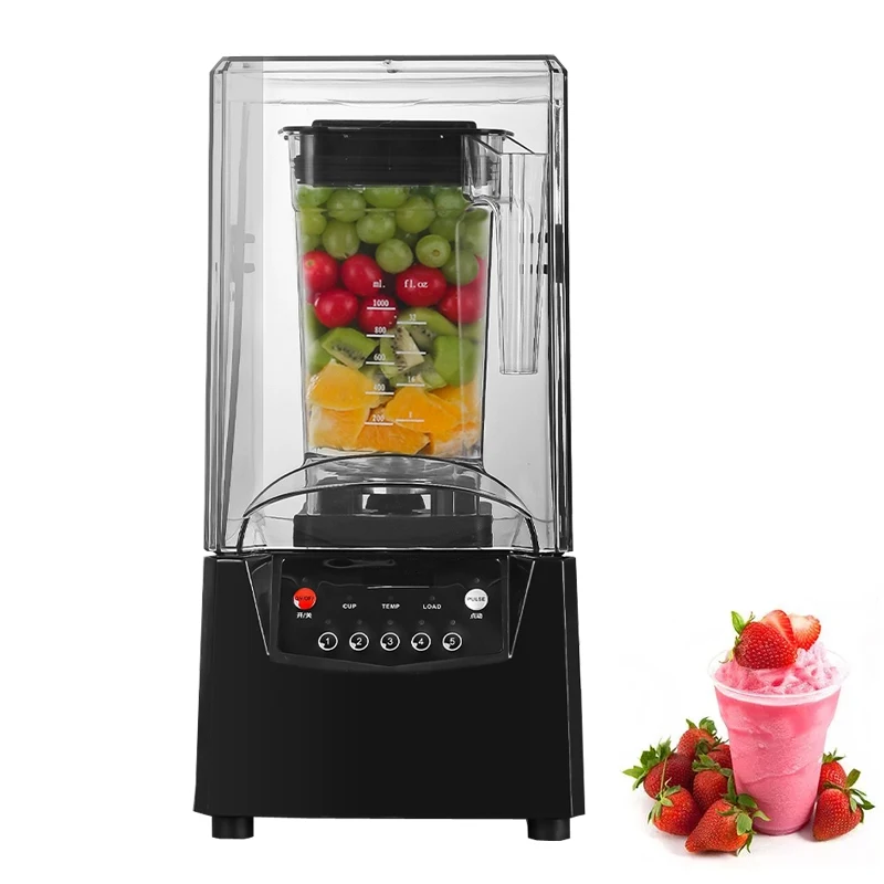 

Commercial Sand Ice Machine 2800W Powerful Blender Smoothie Maker Table Blender Professional Blender Mixer for Ice Nut Fruit