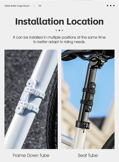 Bottle Cage Pump My Bike OneUp EDC Pump Bottle Cage Mount Bike - Main Image