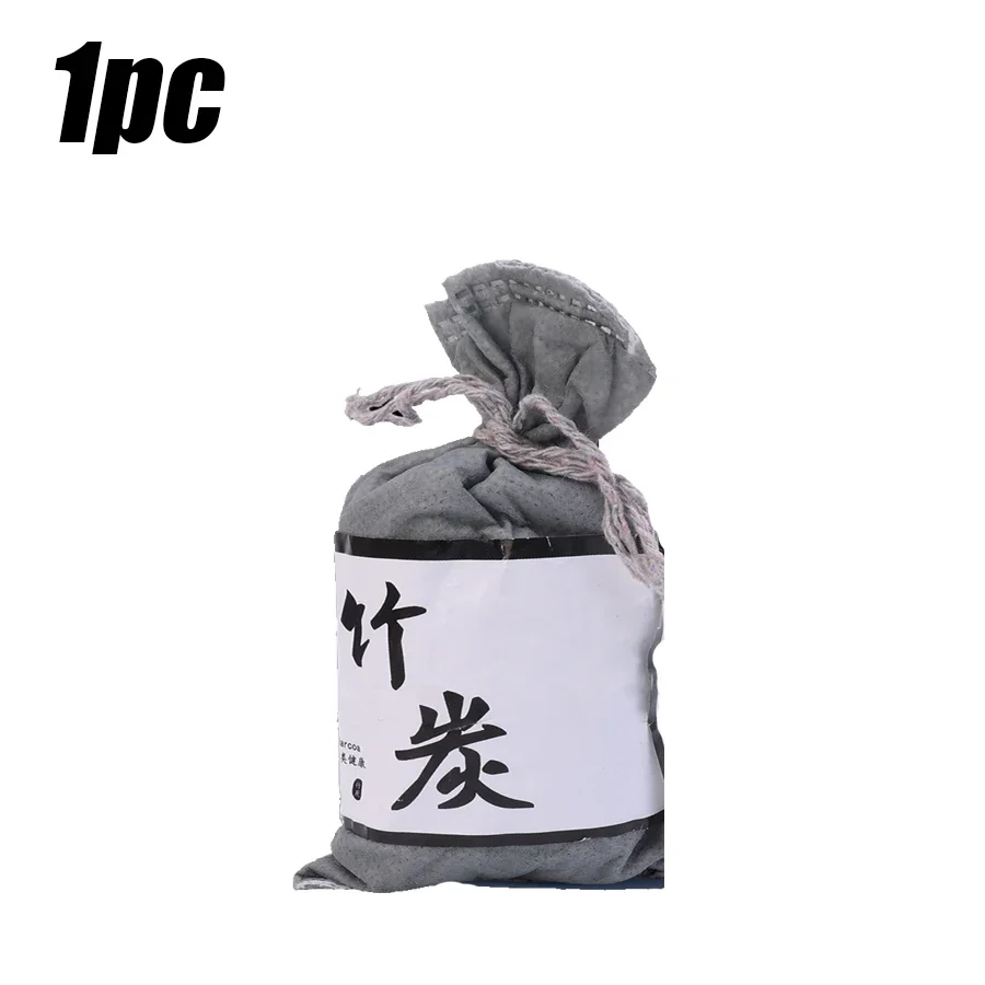 Natural Bamboo Charcoal Air Purifying Bag - Odor Eliminator & Freshener