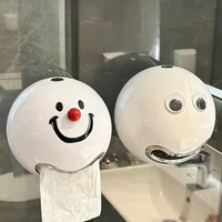 High Quality Smiley Face Tissue Box Light Luxury Home Living Room Desktop Tissue Holder Kitchen Storage Home Decoraction Luxury 1