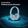 P2961 Disney Stitch Bluetooth Headphones HiFi Stereo Over-ear Earphone Bluetooth Headset Gamer Sports TF/AUX Music Player 2