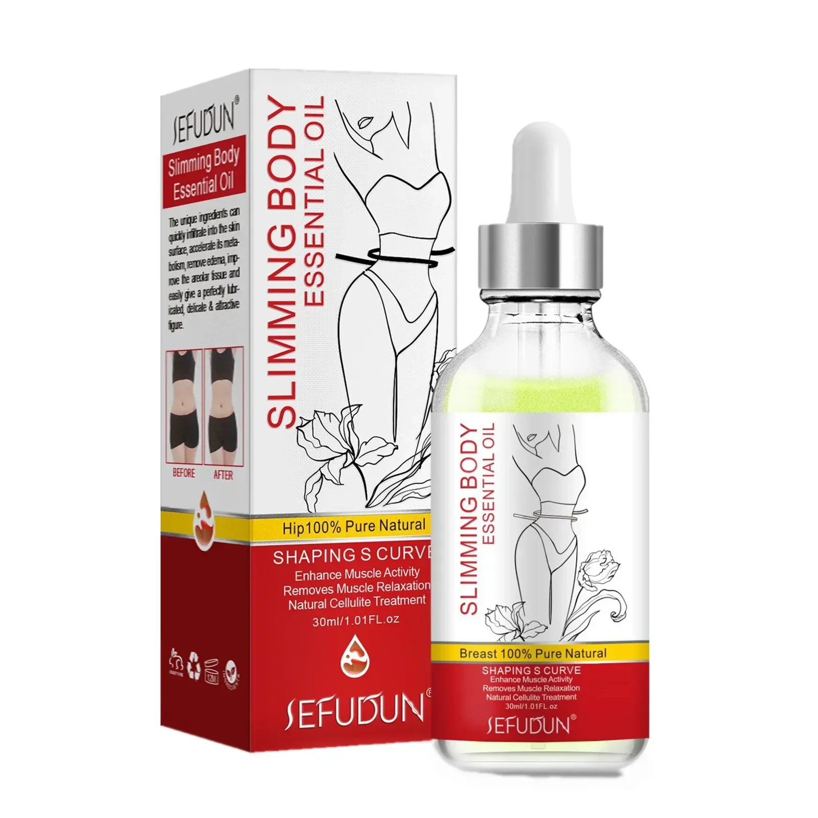 Slimming Weight Loss Fat Burning Keto Product Detox Face Lift Belly Shaping Natural Diet Essential Oil