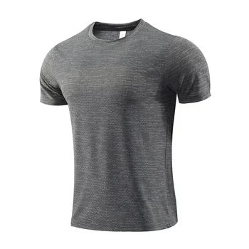 Multicolor Quick Dry Short Sleeve Sport T Shirt Gym Jerseys Fitness Shirt Trainer Running T-Shirt Men's Breathable Sportswear 4