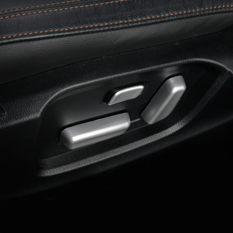 Paillettes Del Pulsante Di Regolazione Del Seggiolino Auto Effetto Fibra Di Carbonio Per Mazda Cx-5 Cx5 2017-2022 Kf 2Nd Generation Car Styling