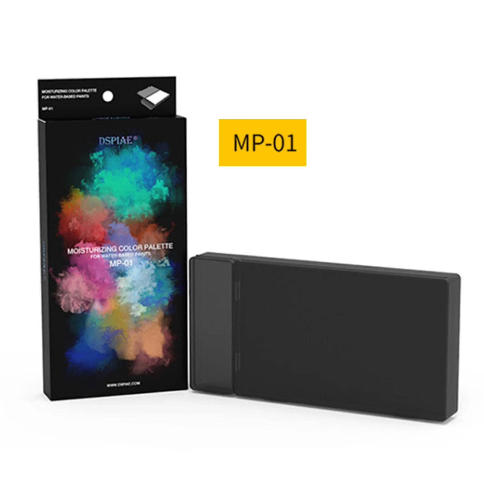 Dspiae MP 핸드 코팅 모델 페인트 브러시 모이스처 라이징 컬러 팔레트 수성 페인트 용 워터 가이드 용지 팔레트 용지