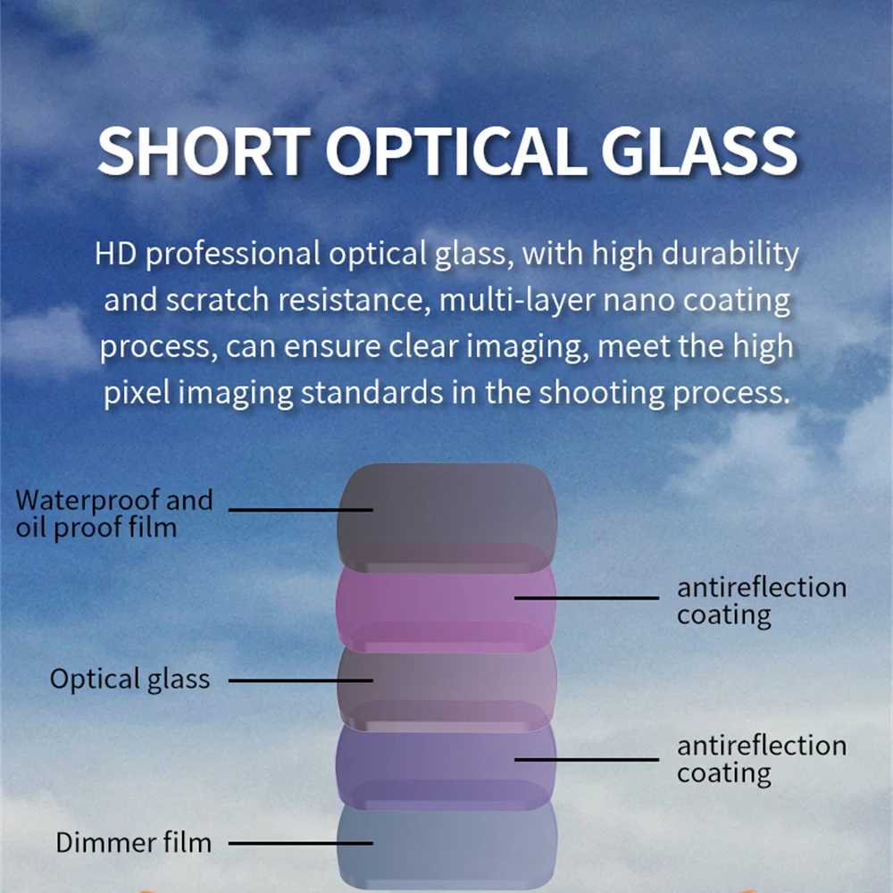 Dji Mini Pro Drone Acessórios Filtro Lens Protector Kit uv Polar Cpl Ndpl Nd4 Nd8 Nd16 32 1000 256 Wide Angle Lens Set - Image 3