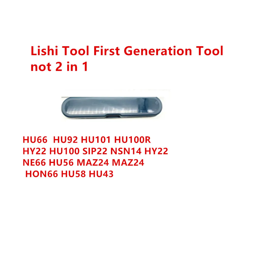 Locksmith Tools Lishi Tool First Generation HU66 HU92 HU101 HU100R HY22 HU100 SIP22 NSN14 HU83 VA2T HY22 HU56 HU58 MAZ24 NE66
