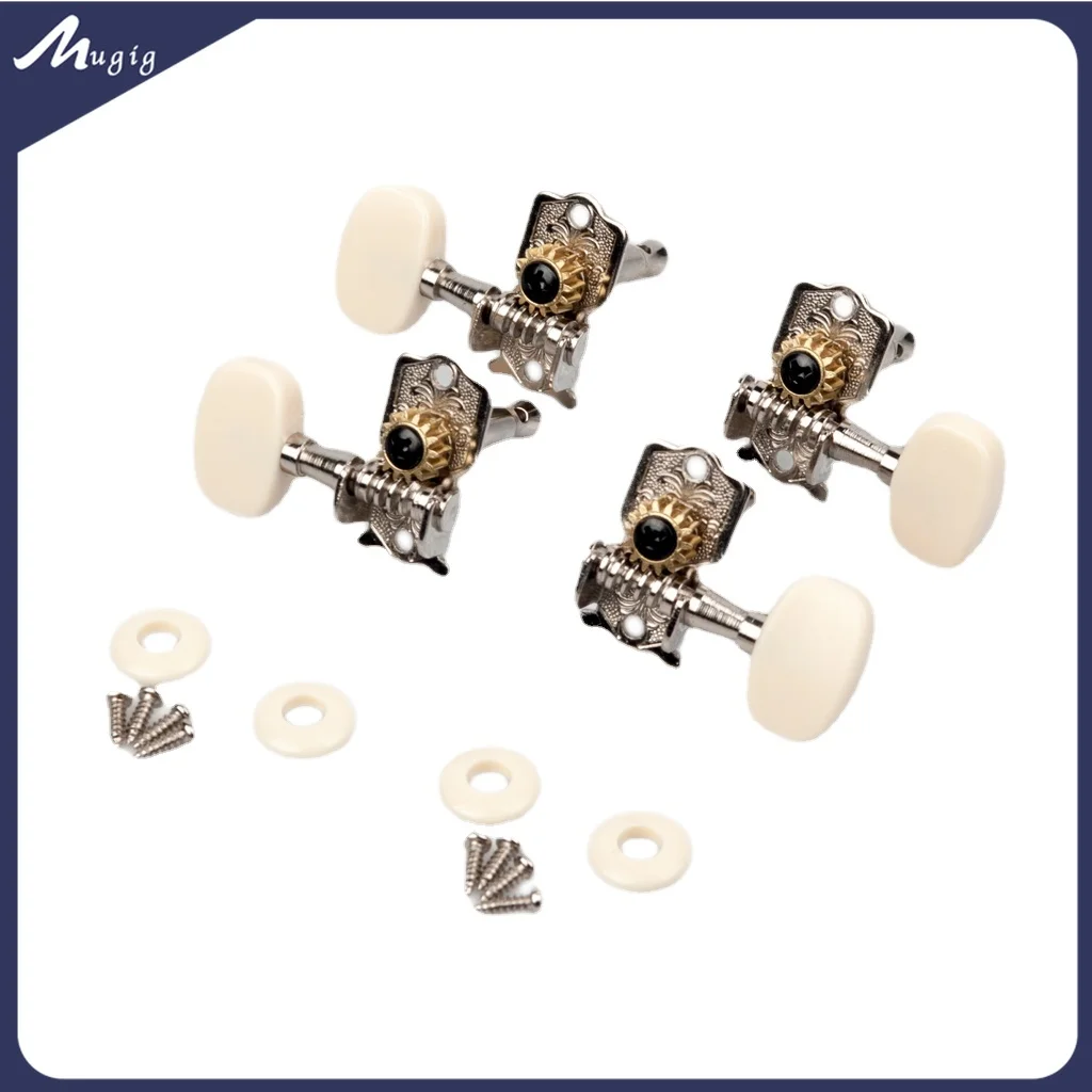 

Mugig 2L2R Tuning Pegs Ukulele Guitar Tuning Pegs Machine Heads Tuner For Ukulele 4 Strings Classical Guitar Parts Accessories